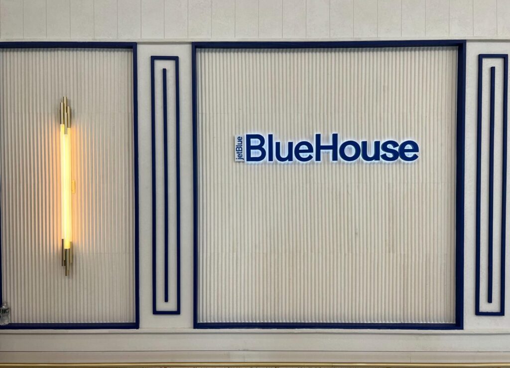 First Look: JetBlue Unveils BlueHouse JFK Lounge